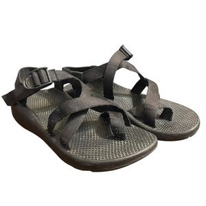 Chaco J105427 Black Adjustable Classic Sport Sandel Women's 9